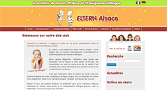 Desktop Screenshot of eltern-bilinguisme.org