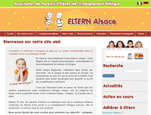 Tablet Screenshot of eltern-bilinguisme.org